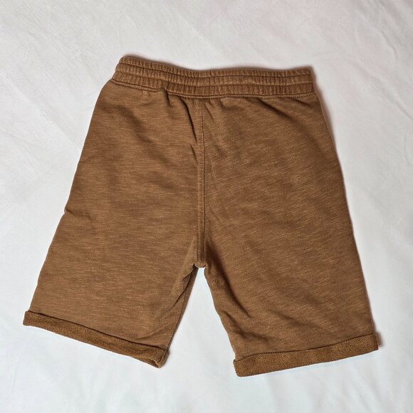 H&M L.O.G.G. Boys Tan Knit Pull-On Shorts w/ Drawstring – Size 8–9Y - Picture 3 of 4
